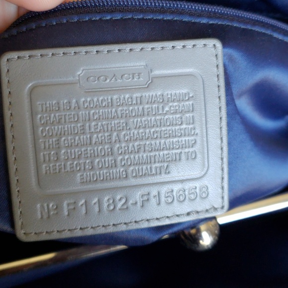 Authentic Coach Purse - Picture 4 of 4